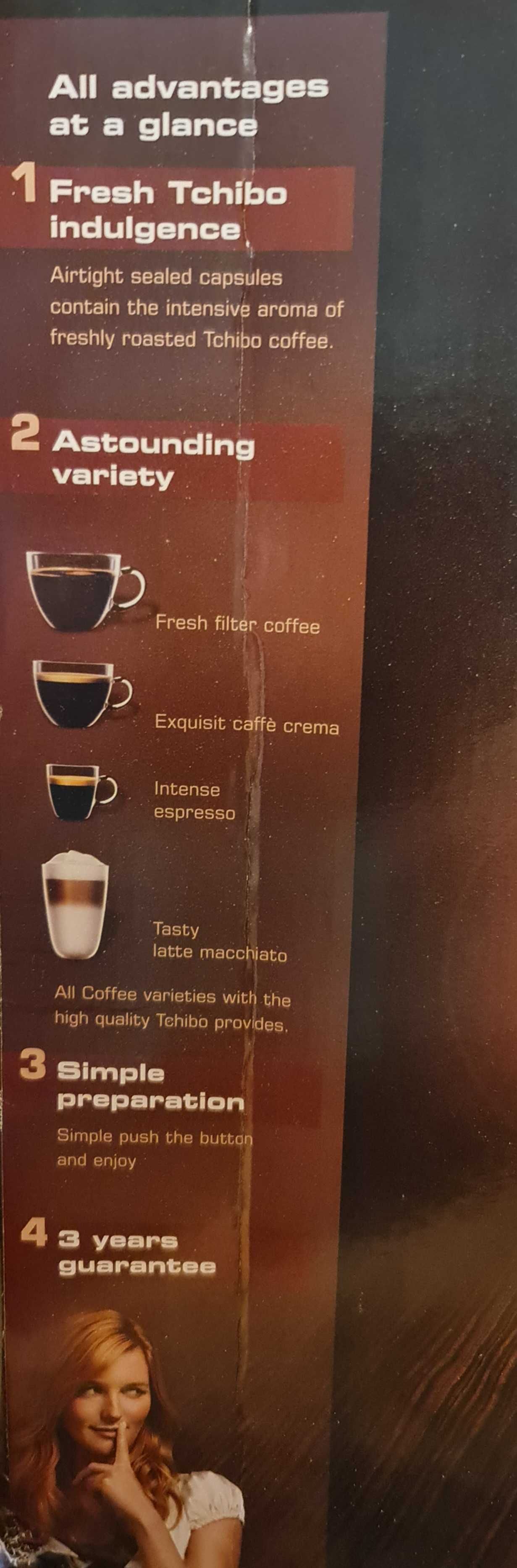 Ekspres do kawy na kapsułki Tchibo Cafissimo