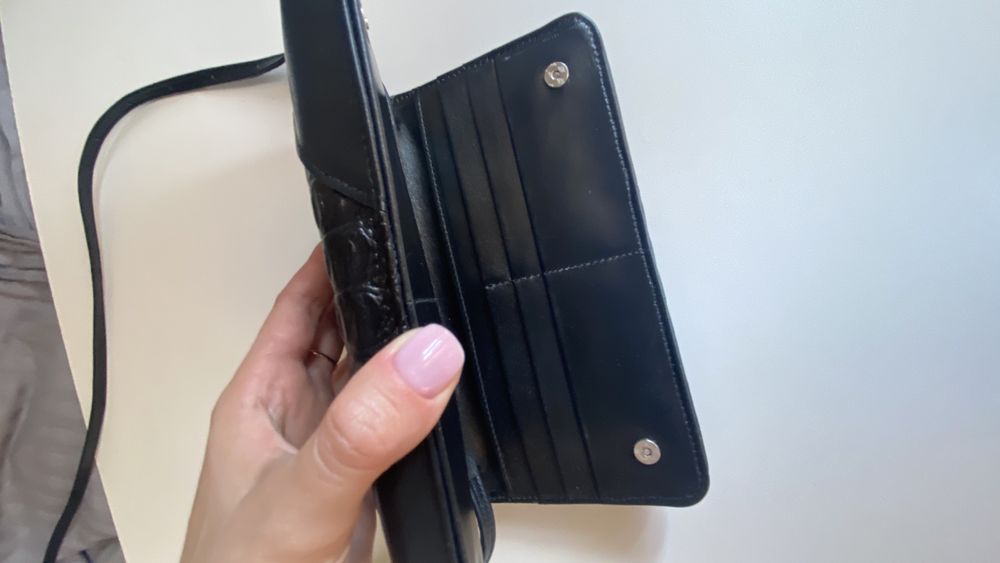 Жіночий шкіряний клатч, сумочка