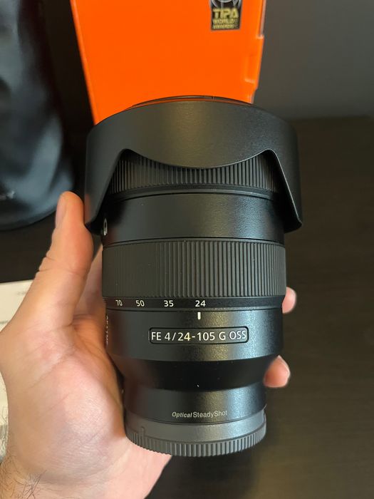 Sony FE 24-105mm F4 G OSS Garantia 05/2028 + Filtro ND Variável