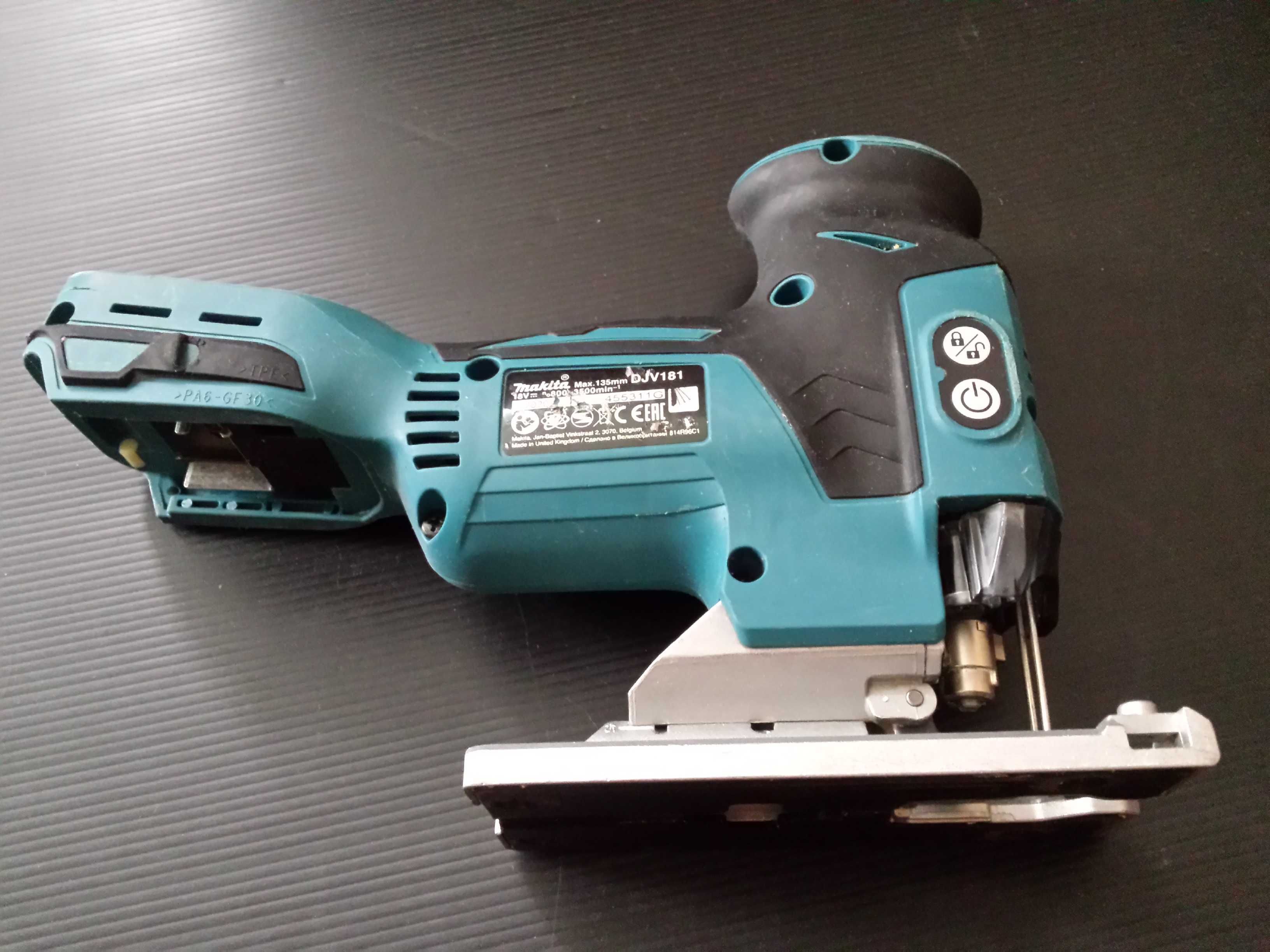Makita Djv181 LXT 18V wyrzynarka, silnik BLDC, regulacja pręd., LED