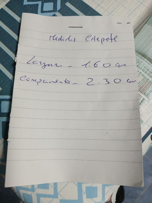 Carpete como nova