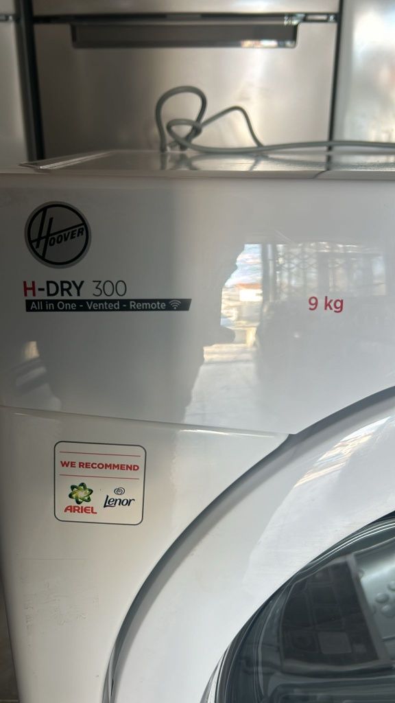 Máquina de secar roupa hoover 9kg Exaustão