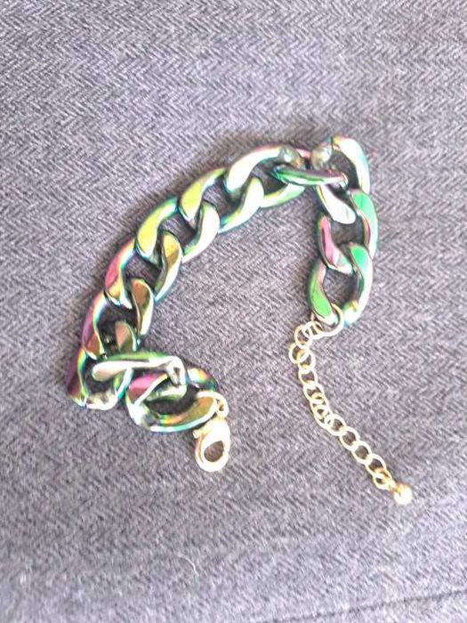 Bransoletka łańcuch w kolorze syrenim Bijou Brigitte