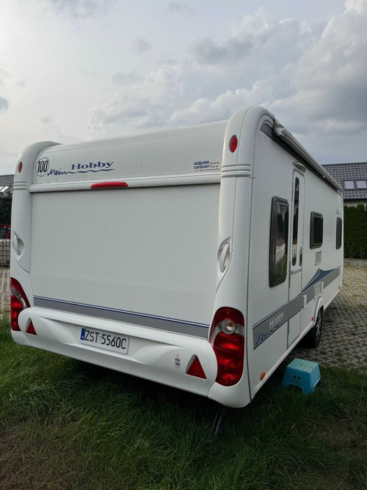 Hobby kmf 560 540 potrójne łóżka piętrowe mover przedsionek markiza