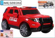 Policyjne auto na Akumulator CH9935, koła EVA, 2x45W, Ecoskóra USB