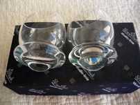 Copos cálices shots cristal Rosenthal, prenda ideal Natal e casamento