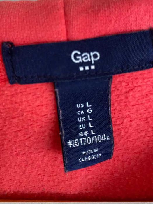 GAP bluza damska na suwak z kapturem hoodie r L