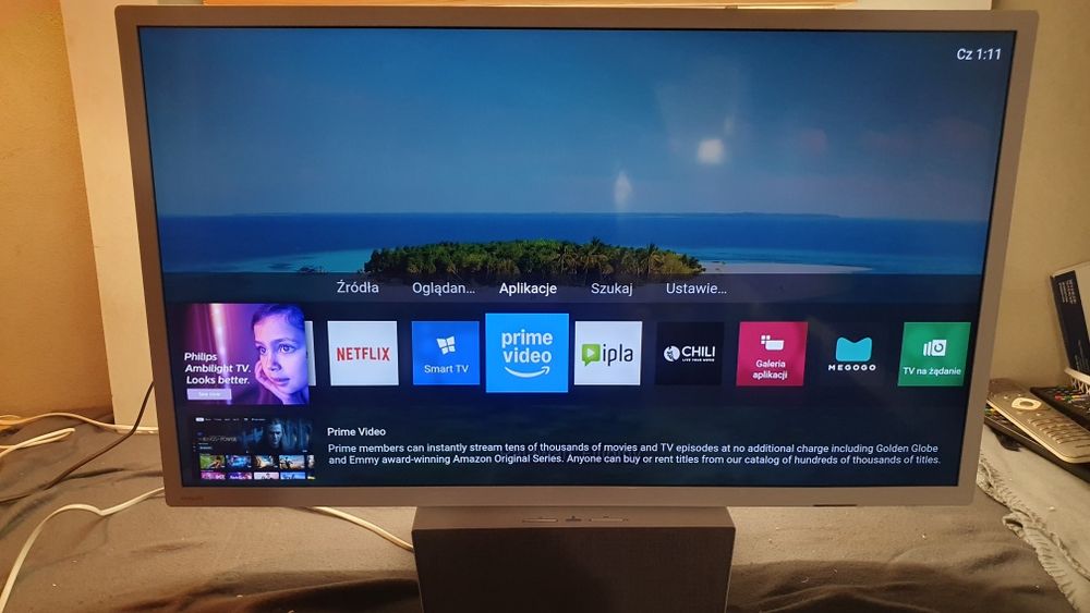Telewizor LED Philips 32PFS5863, SmartTv, Wi-Fi, Netflix, YouTube,