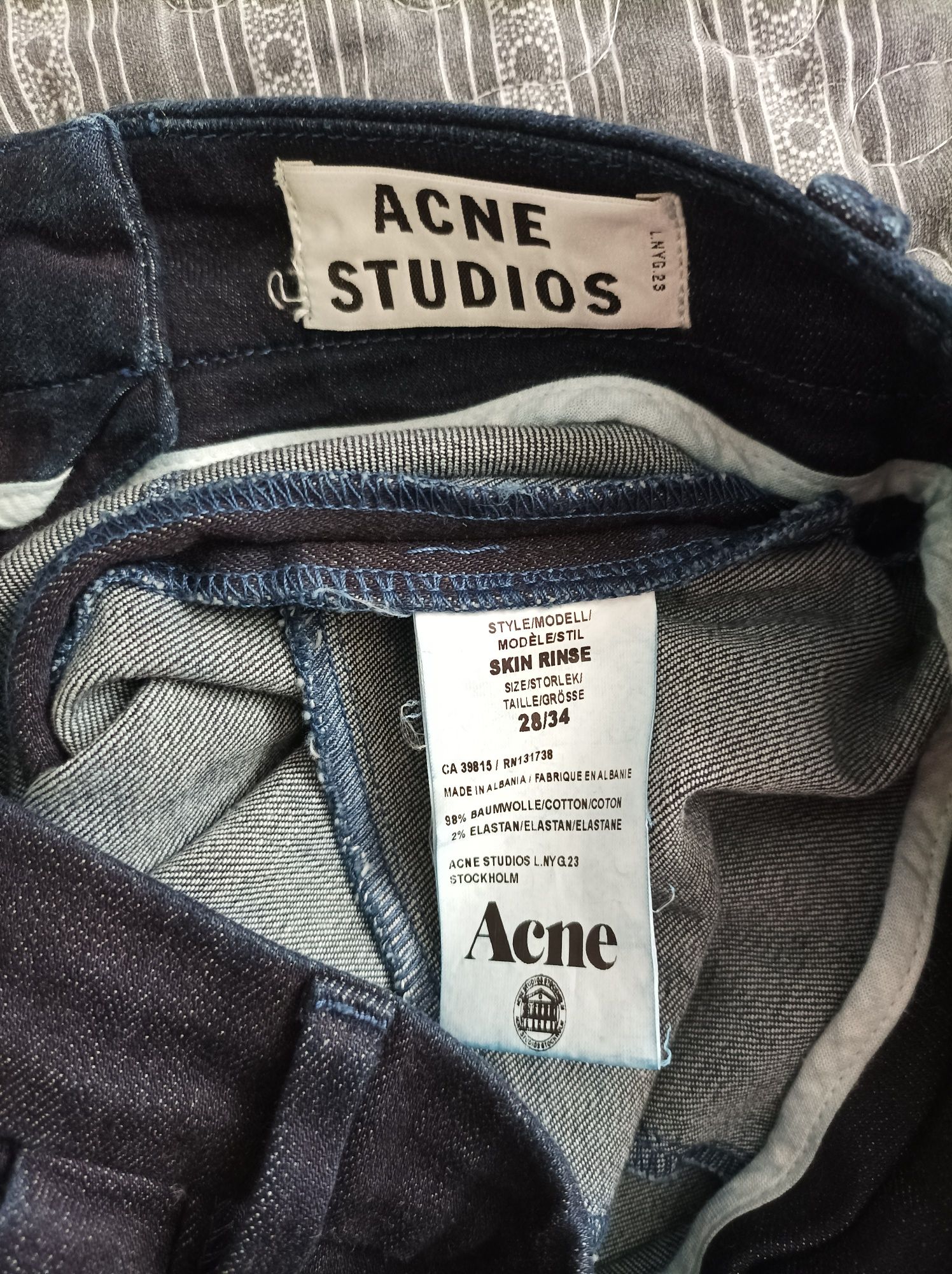 Acne Studios jeansy, rozmiar 28/34