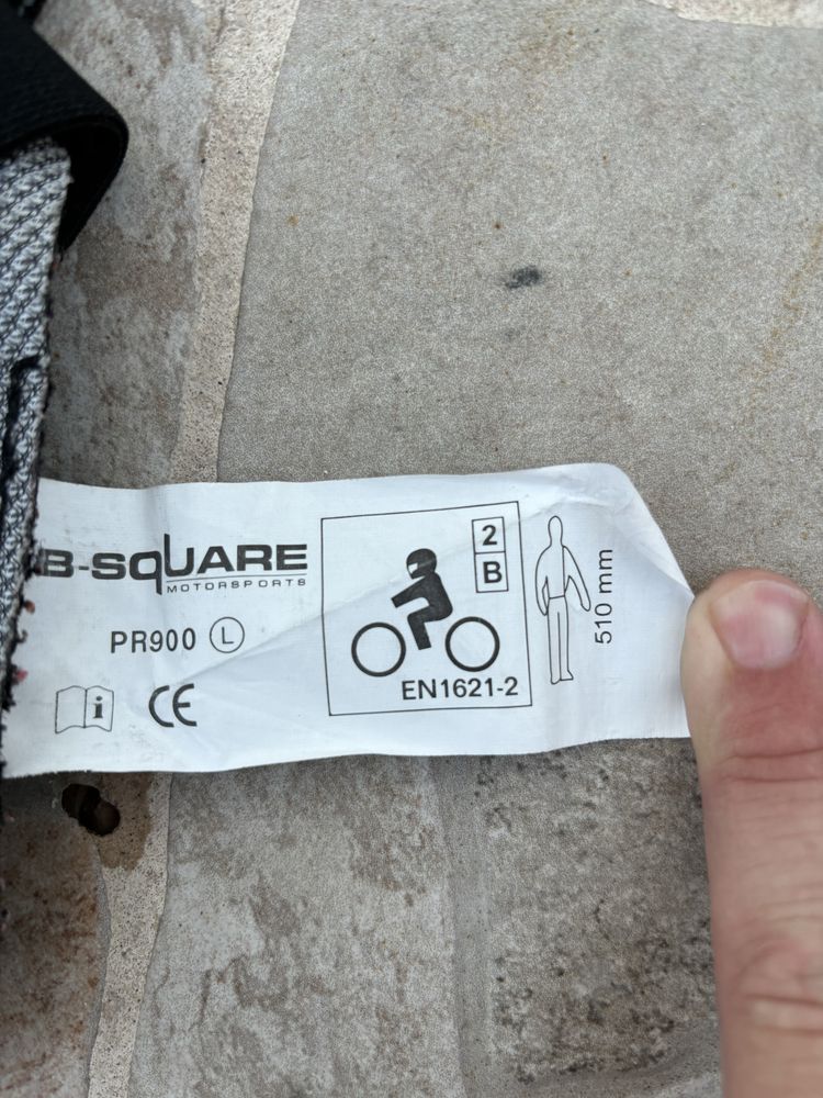 Protecao de coluna de mota tamanho L