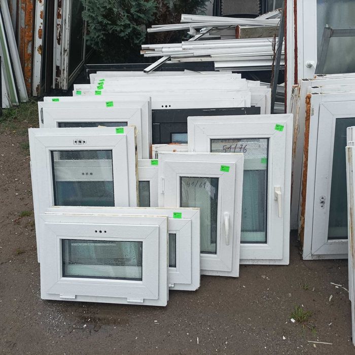 Okna używane i drzwi wysyłkowa sprzedaż kurierem