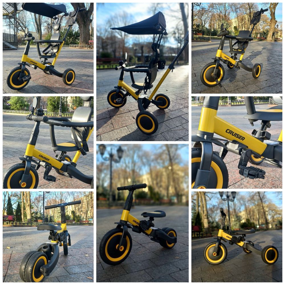 Дитячий велосипед / біговел трансформер Cruiser Versa