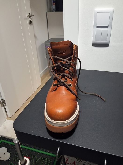 Botas em pele Timberland