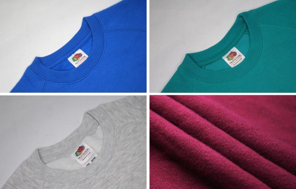 Дитячий Світшот на флісі Реглан Fruit of the Loom Різні розміри