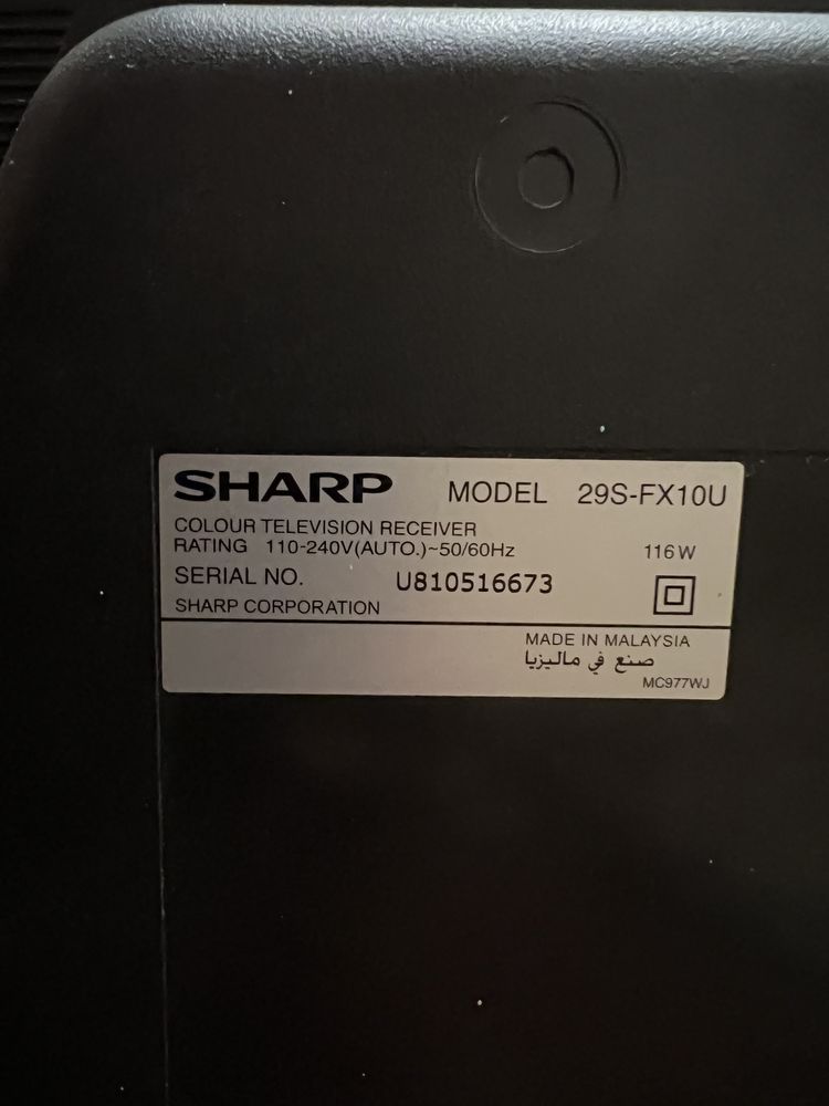 Телевізор Sharp 295-FX1OU