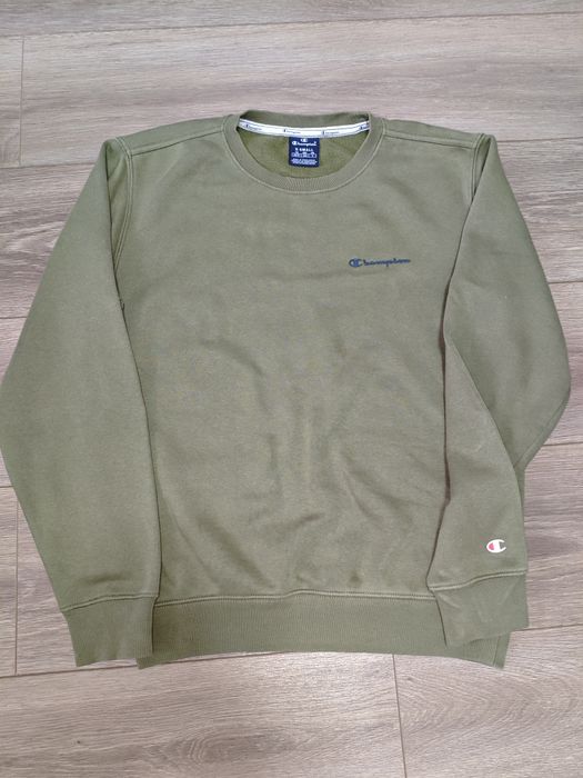 Світшот Champion crewneck кольору хакі