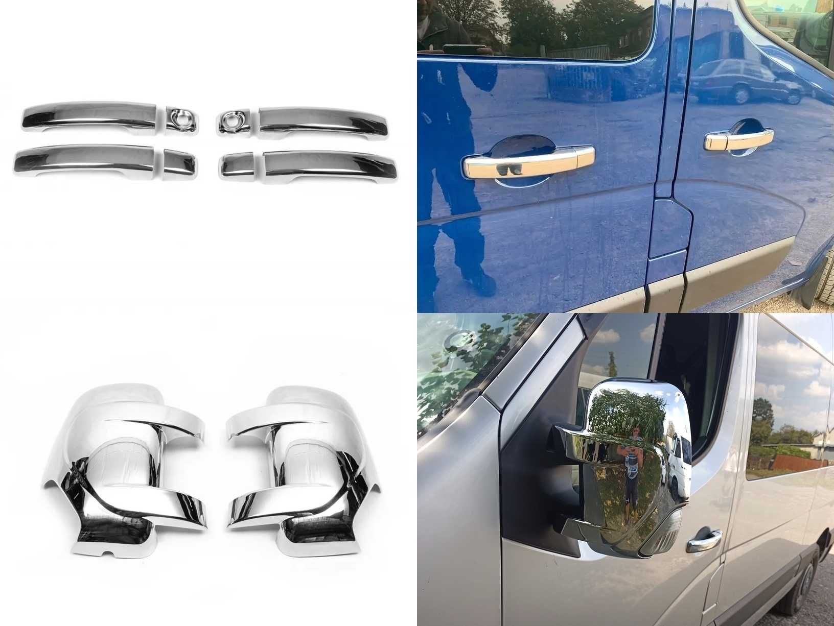 Хром Декор накладки на Opel Movano Renault Master Мовано Мастер 10-14р