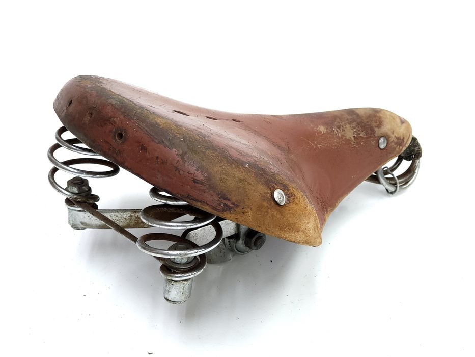 Siodełko siedzenie skórzane Ukraina Ural Mińsk Zif ZZR Romet Ambasador