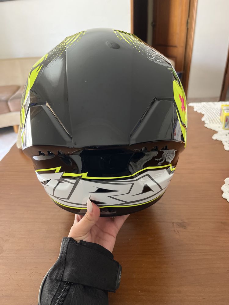 Capacete de mota