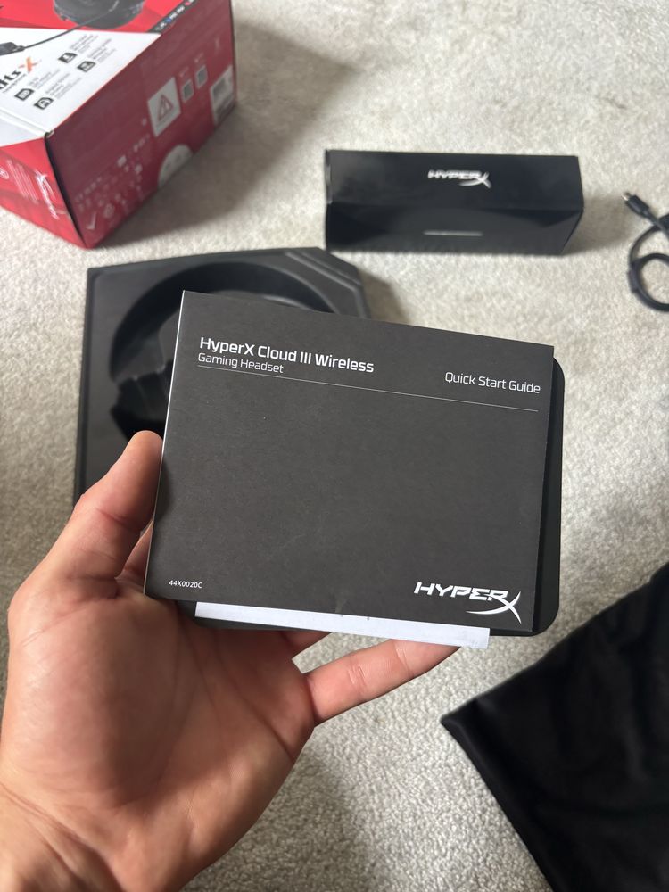 Słuchawki bezprzewodowe z mikrofonem hyperx cloud 3 wireless