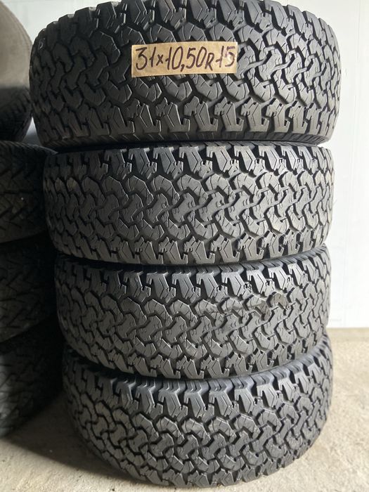Шини Р 15 235/75,  31-10,5. болото,М/Т ,комплекти,пари.