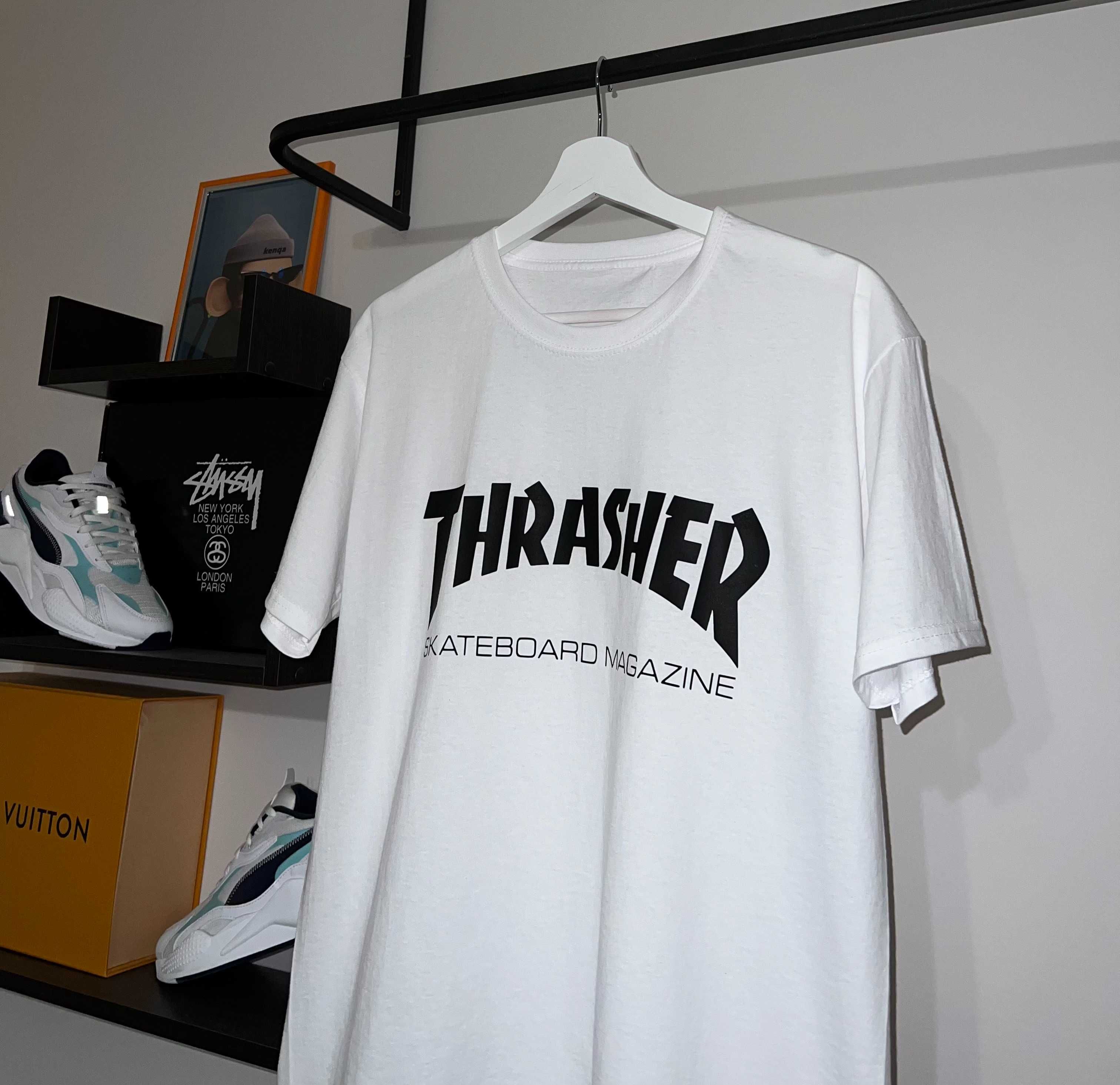 Футболка THRASHER (білого кольору)