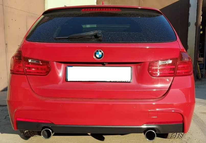 tłumik wydech przelot BMW F30 F31 F32 F33 F36 320i 328i 330i 335i