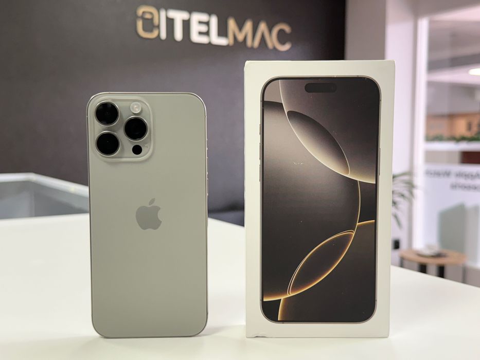 Apple iPhone 16 Pro Max 256 GB 5G JAK NOWY • BAT 100% • Gwarancja