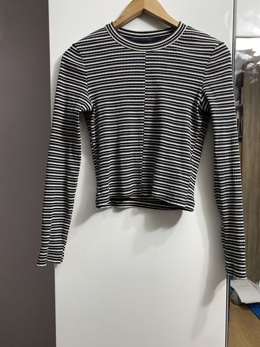 Bawełniana, krótka bluzka Gina Tricot