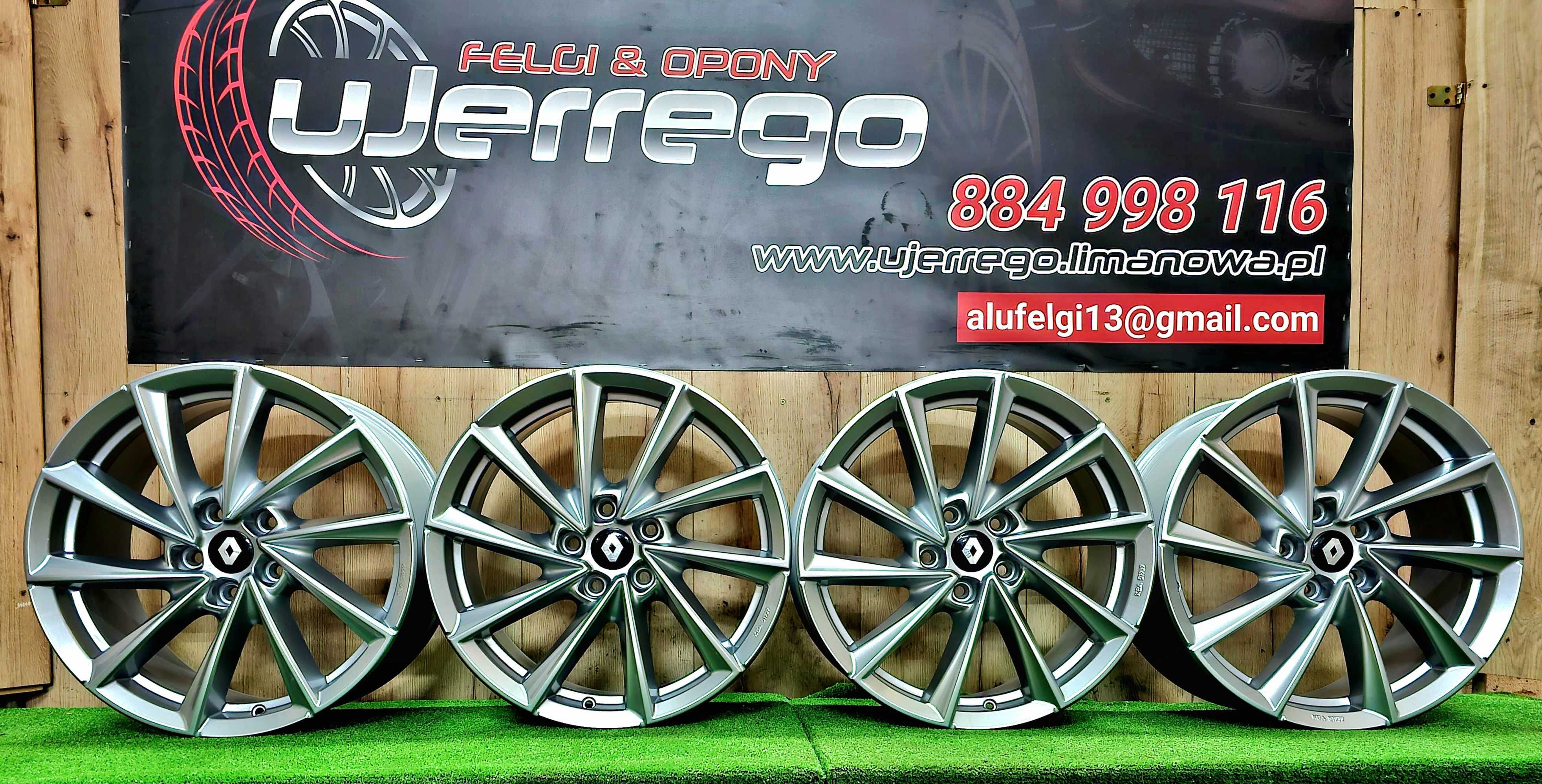 NOWE ALUFELGI RENAULT - 18x5x114,3 - Clio,Megane,Scenic(xMOD),Laguna