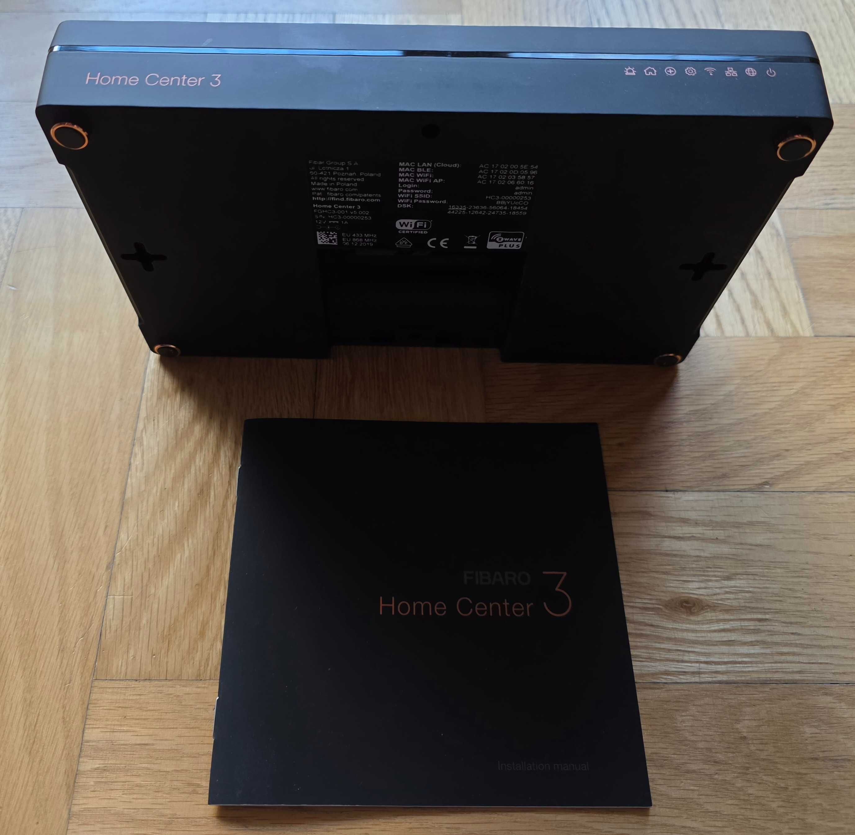 FIBARO Home Center 3 FGHC3 Centrala Systemu