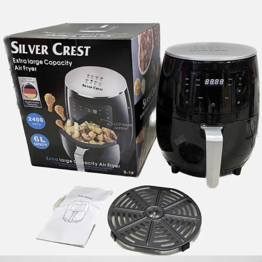 Аэрогриль мультипечь SILVER CREST S-18 аерогриль мультипіч фритюрниця