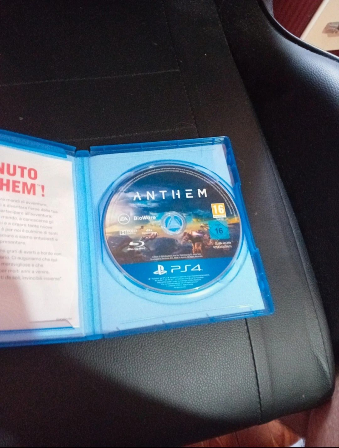 Anthem ps4  jogo