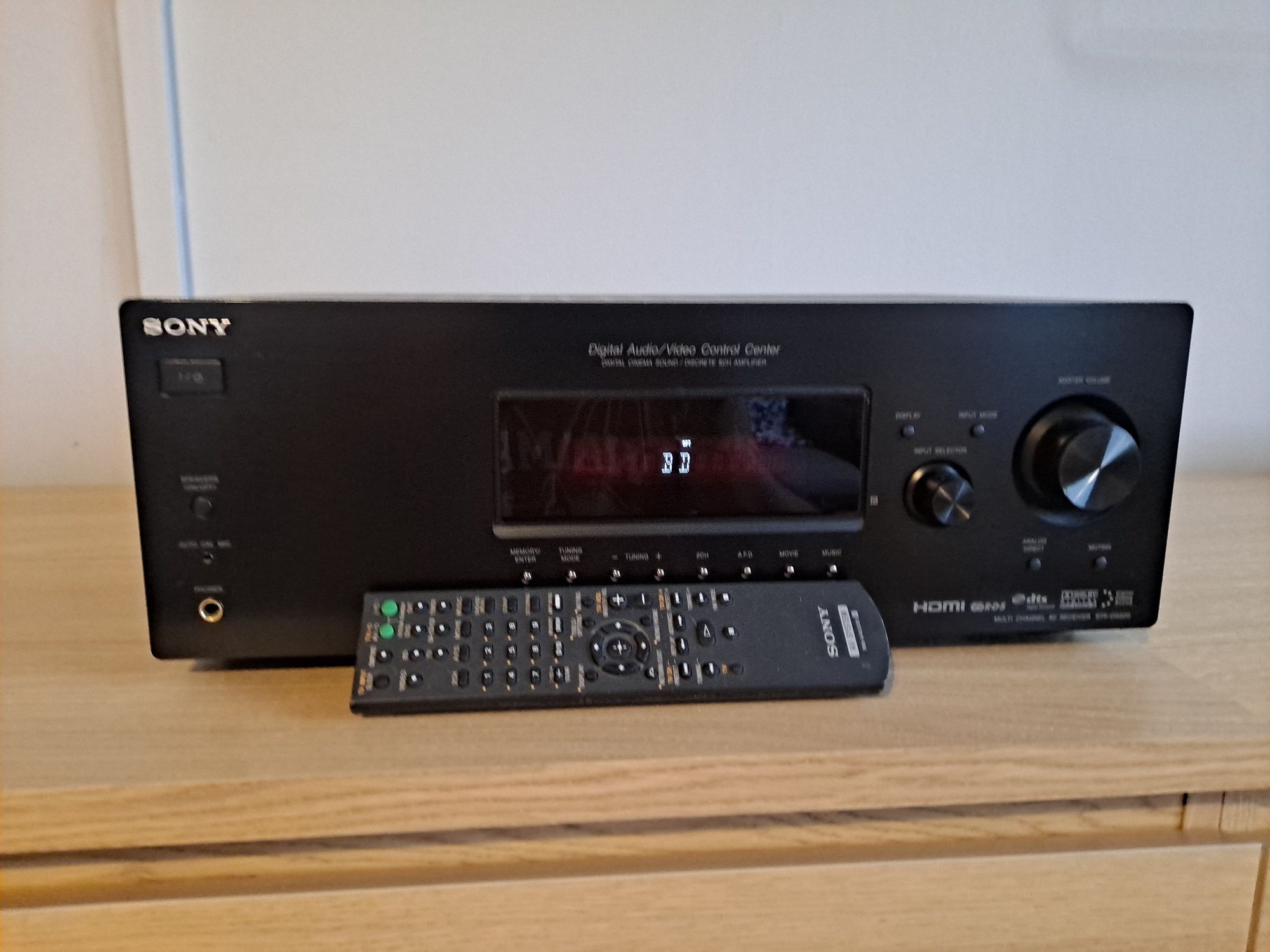 Kolumny kina domowego Lotus Tonsil + amplituner Sony STR DG520