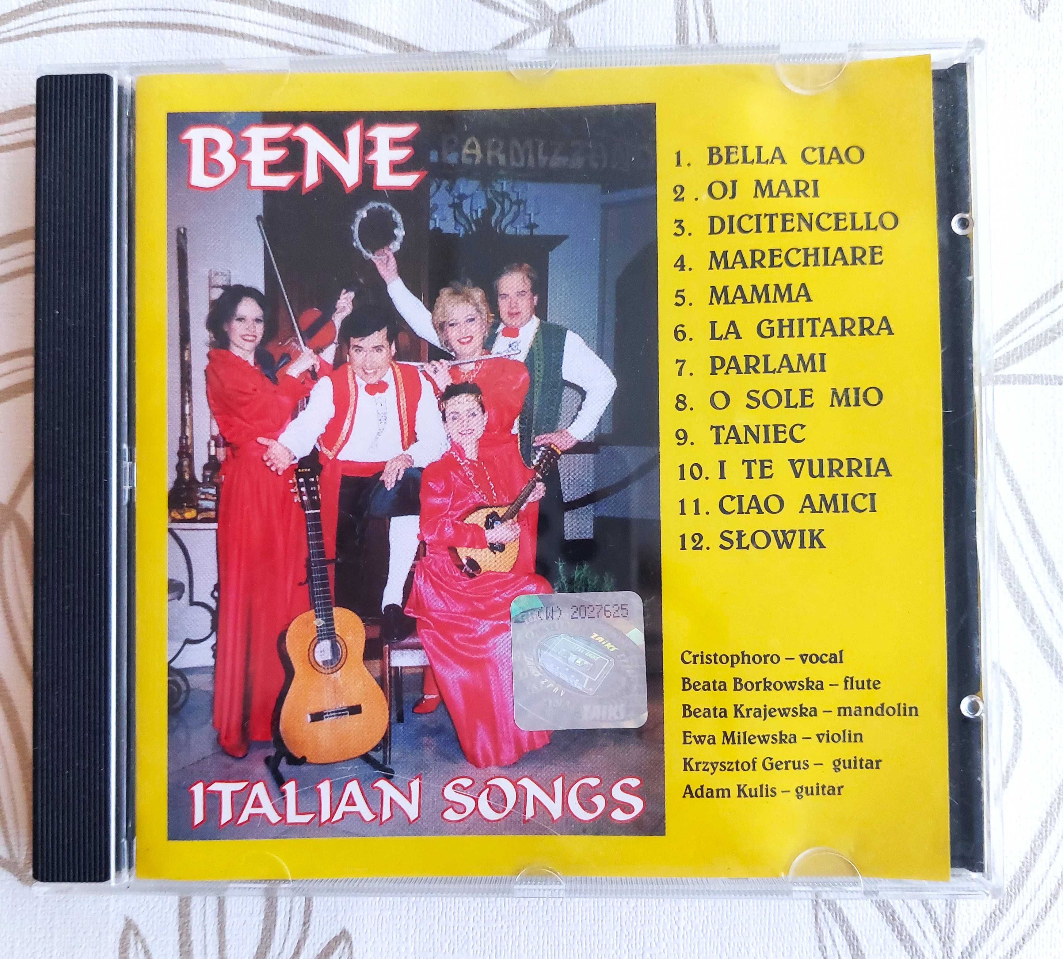 Bene plyta CD wspaniała muzyka włoska