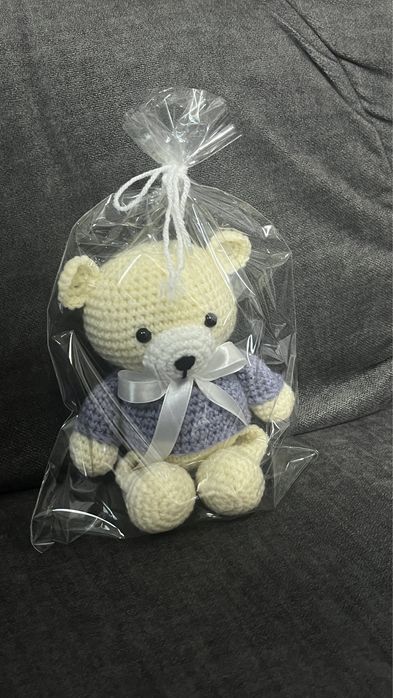 Вʼязані мішки на подарунок