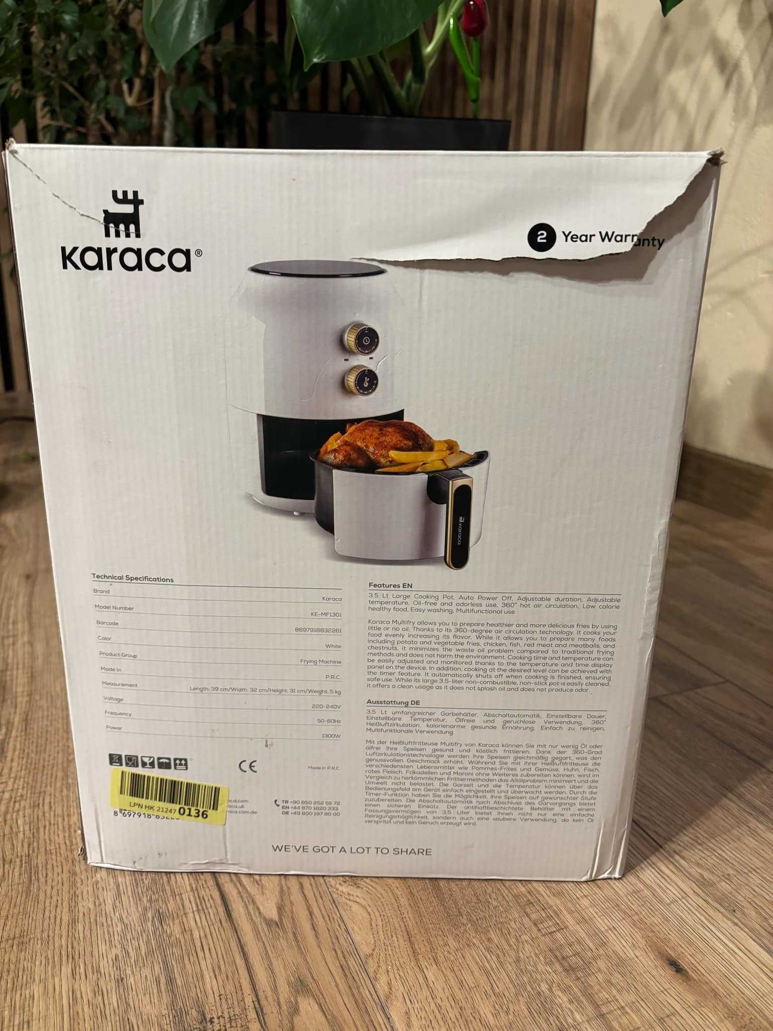 Frytkownica beztłuszczowa Karaca