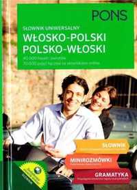 Słownik uniwersalny włosko - polski / pol - wł TW PONS - praca zbioro