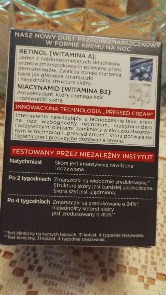 Krem Revitalift laser na noc  - Loreal Paris