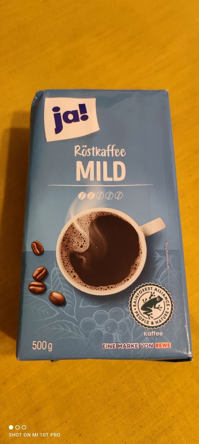 Niemiecka kawa mielona Mild -9 sztuk