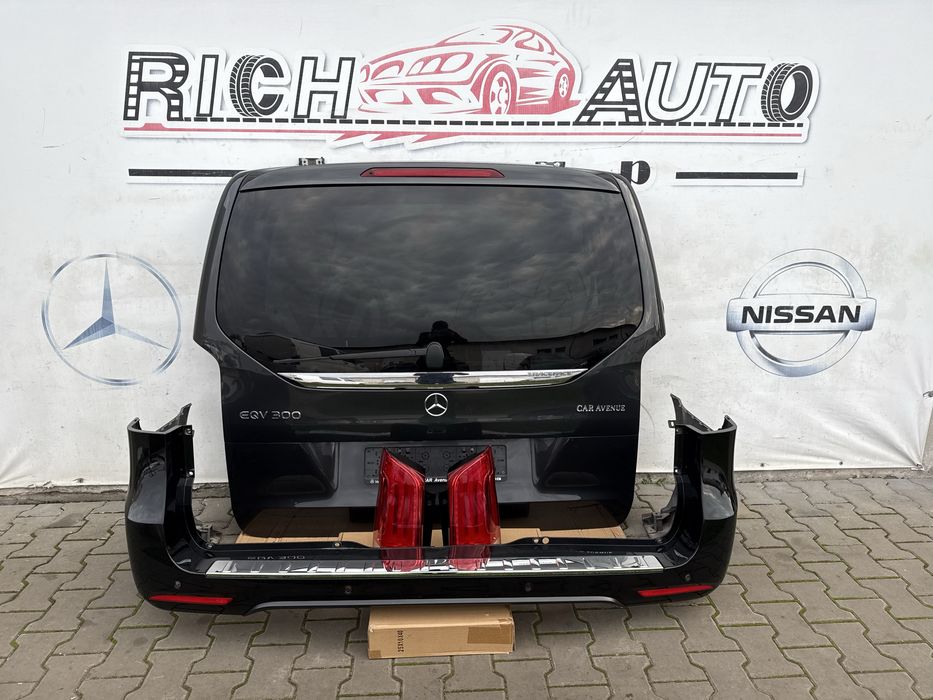 Бампер ляда кришка багажника стоп фонарь V-class Vito W447 Віто Веклас