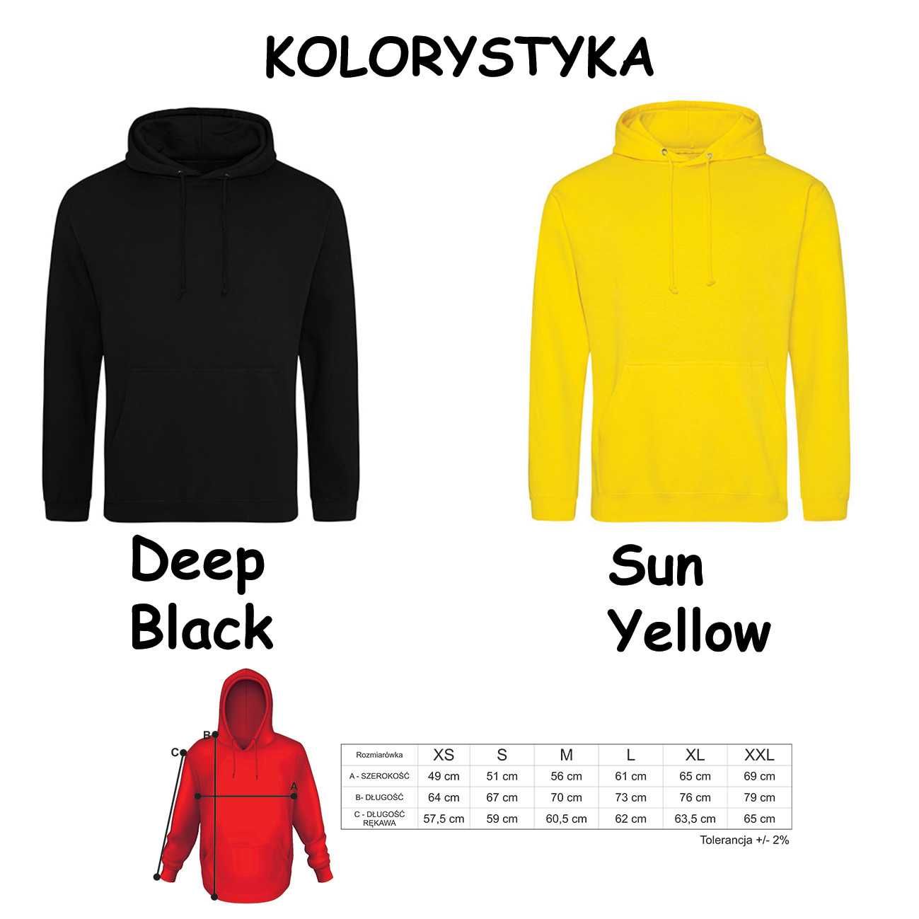 NOWA męska bluza z kapturem hoodie rozm XL 280g. Just Hoods JH001