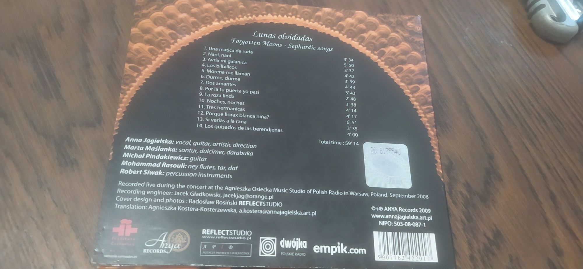 Anya Jagielska płyta CD