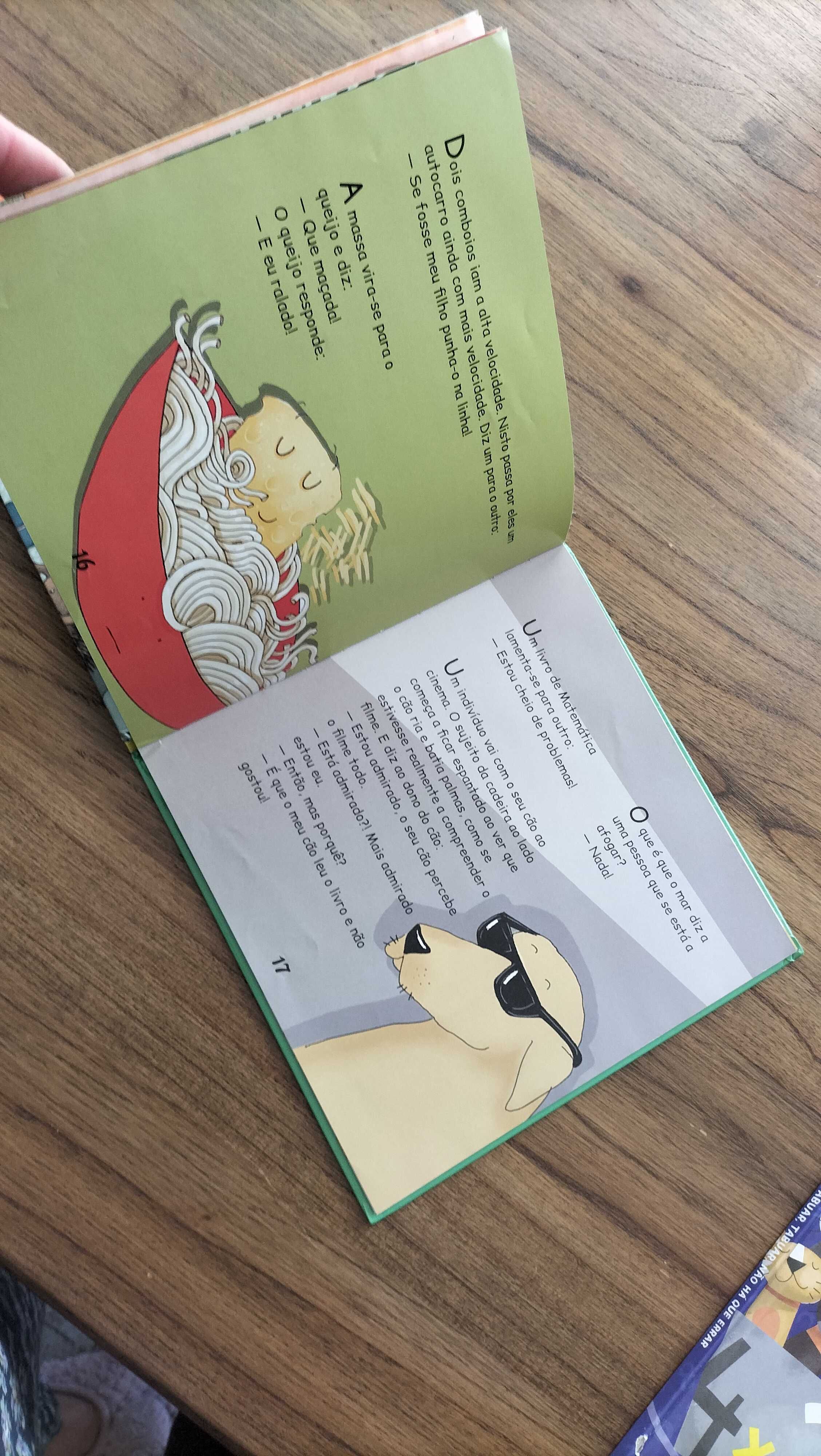 livro de anecdotas para crianças