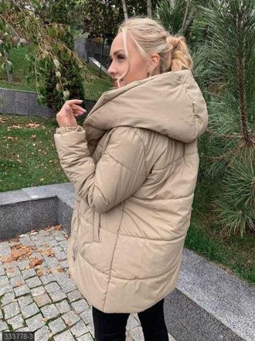 Хит сезона! Теплая зимняя куртка зефирка 5 цветов + Подарок