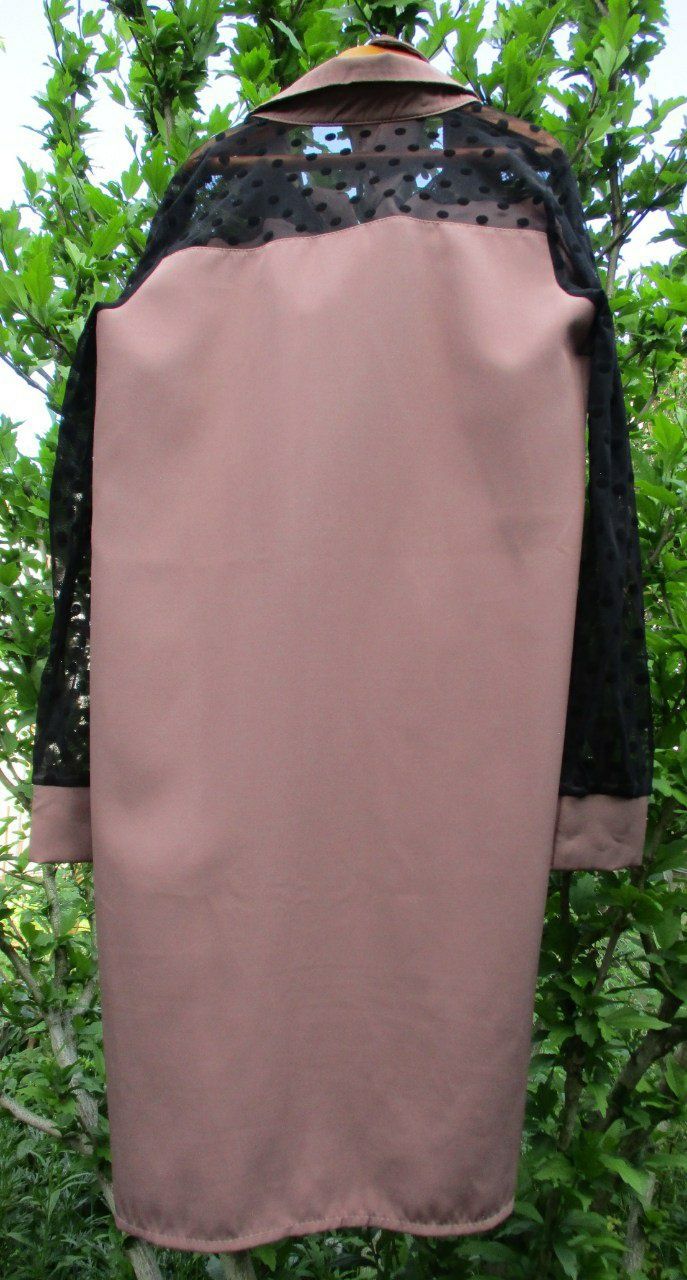 Сукня-рубашка жіноча з поясом