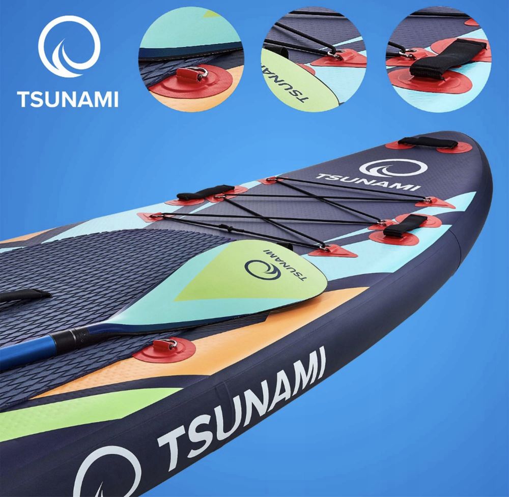 Надувная SUP доска Tsunami BOLT 3 320 см