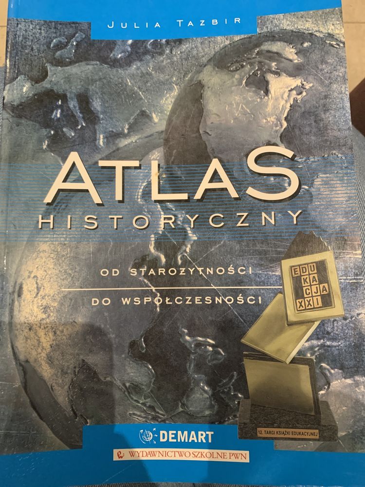 Atlas historyczny PWN Julia Tazbir Demart