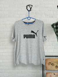 Жіноча футболка Puma T-Shirt Essentials Grey, (р. 2XL)