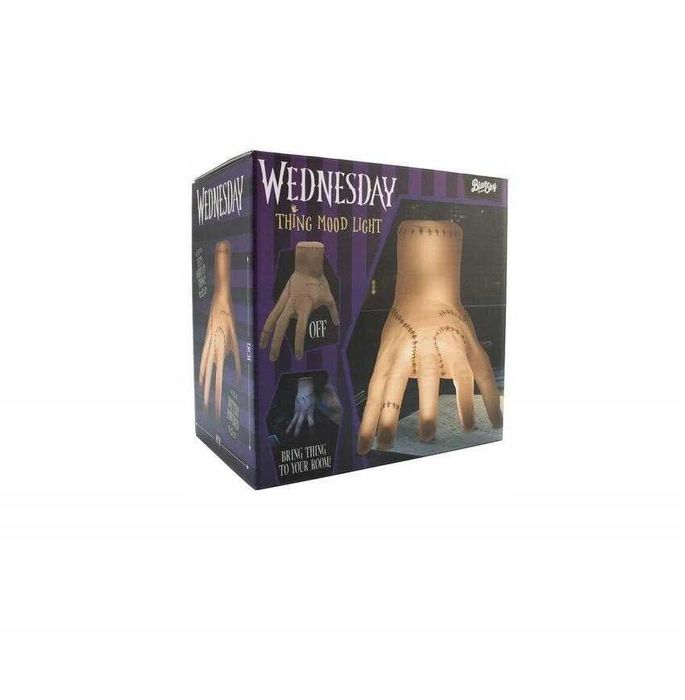 WEDNESDAY ADAMS Lampka Rączka The Thing Desk Light Nowa Poznań